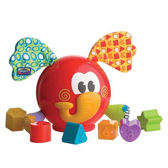 playgro Steck- und Sortierspiel Elefant