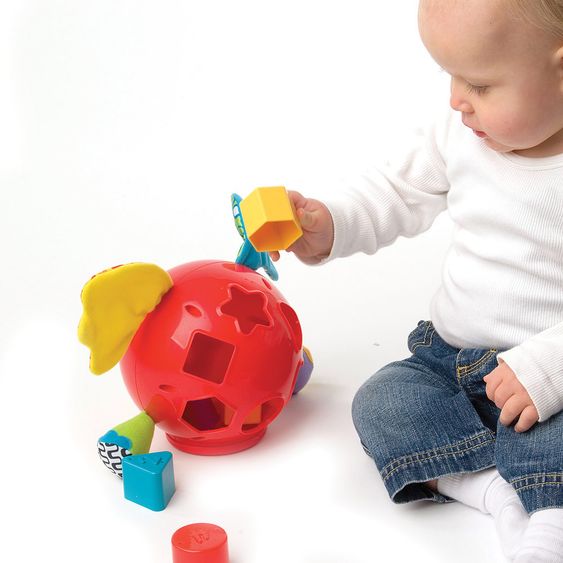 playgro Steck- und Sortierspiel Elefant
