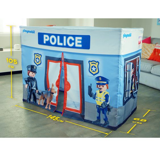 Playmobil Tenda da gioco Stazione di Polizia - 145x68 cm