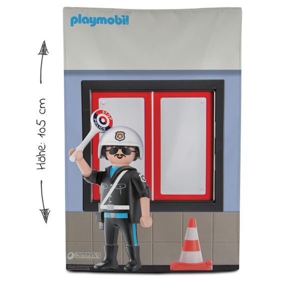 Playmobil Tenda da gioco Stazione di Polizia - 145x68 cm