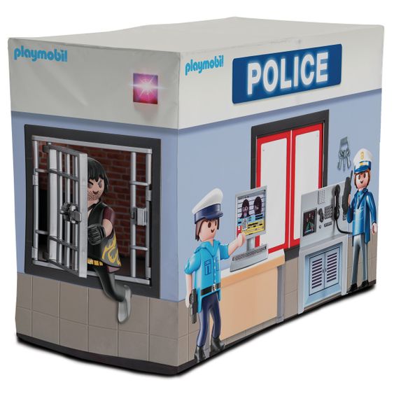 Playmobil Tenda da gioco Stazione di Polizia - 145x68 cm