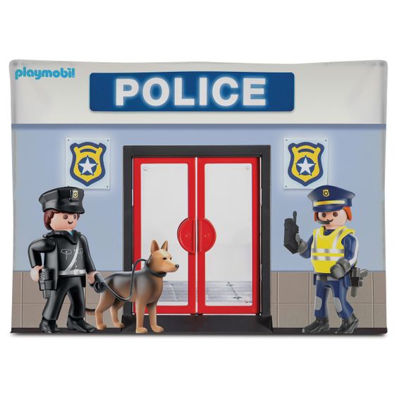 Playmobil Tenda da gioco Stazione di Polizia - 145x68 cm