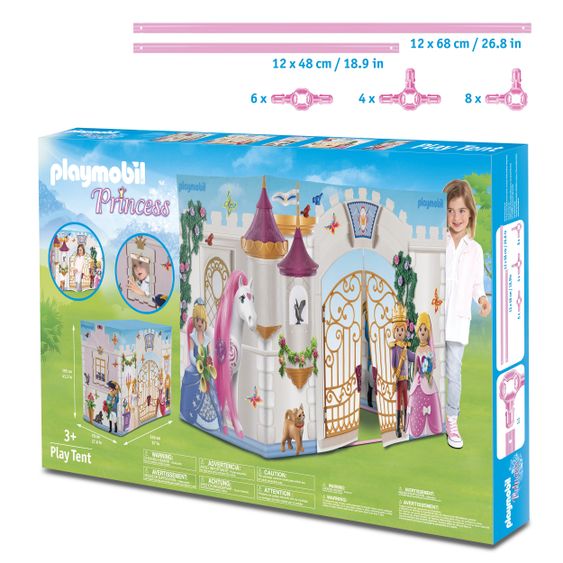 Playmobil Tenda Castello delle Principesse - 145x68 cm