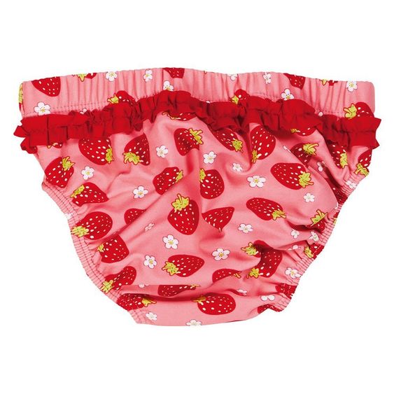 Playshoes Bade-Windelhose Erdbeeren - Rosa - Gr. 62 / 68