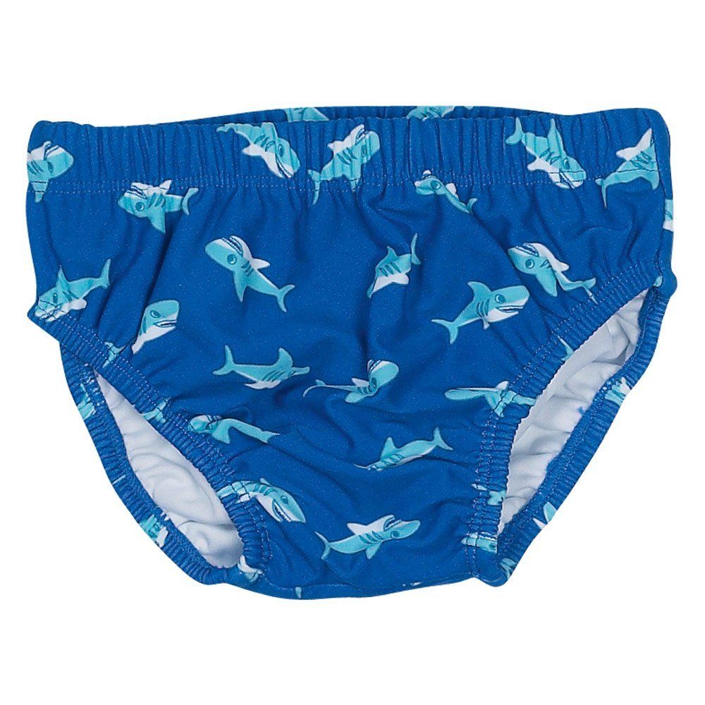 Playshoes Bade-Windelhose Hai - Blau - Gr. 62 / 68