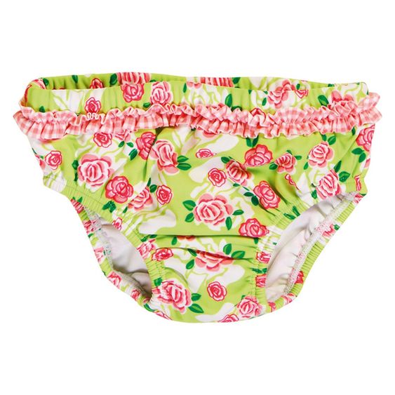 Playshoes Bade-Windelhose Rose - Grün Rosa - Gr. 62/68