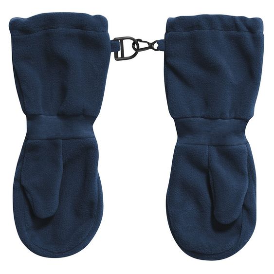 Playshoes Fleece mittens - Navy - size 12 - 24 months