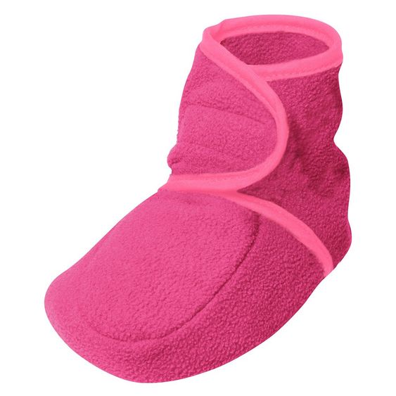 Playshoes Fleece-Schuh - Pink - Gr. 20 / 21