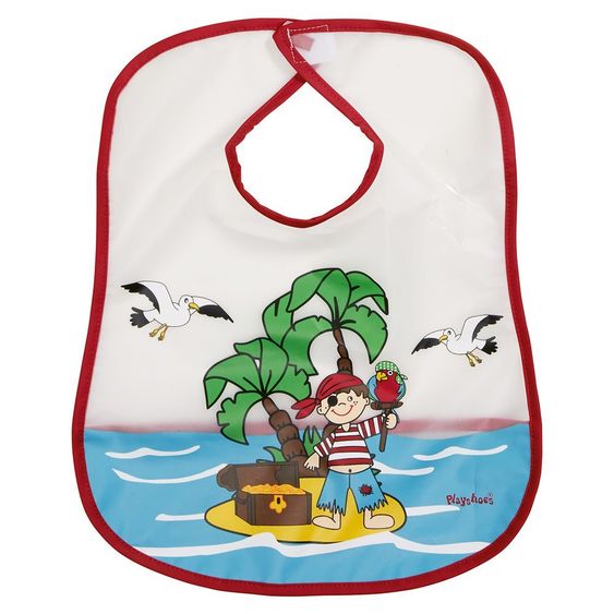 Playshoes Folien-Klettlätzchen - Pirat