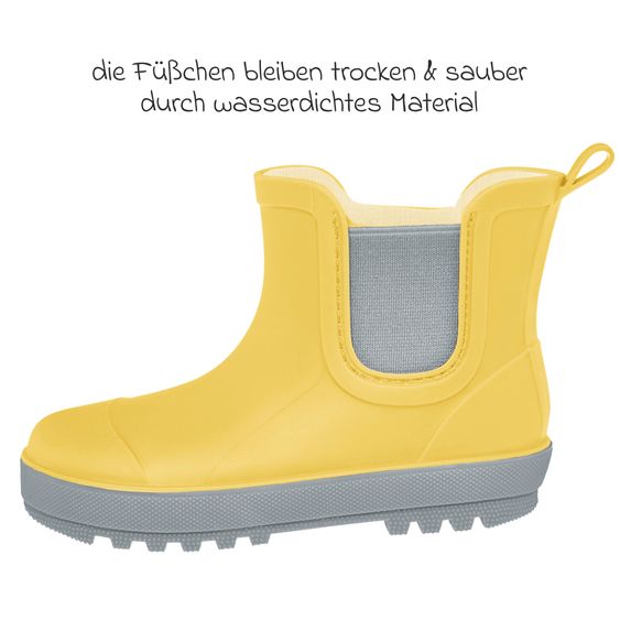 Playshoes Half high rubber boots - Yellow - Size 23