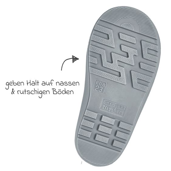 Playshoes Gummistiefel Halbhoch - Marine - Gr. 22
