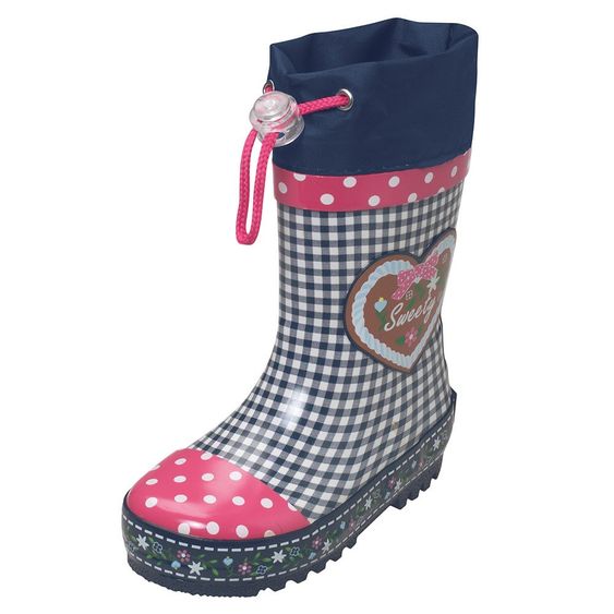 Playshoes Gummistiefel Landhaus - Marine - Gr. 22 / 23