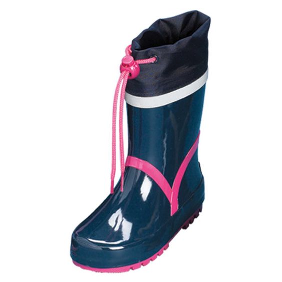 Playshoes Gummistiefel - Marine Pink - Gr. 24 / 25