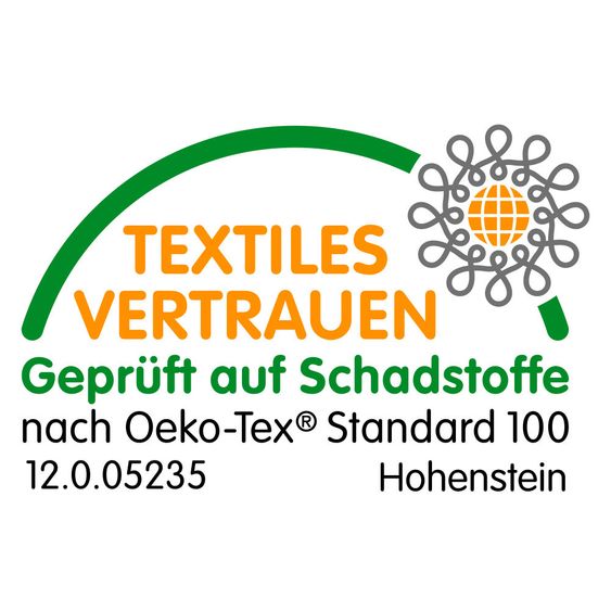 Playshoes Hausschuhe Elastikband - Monster Blau - Gr. 18/19