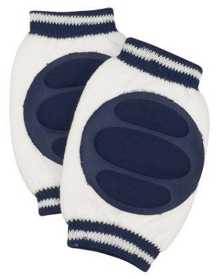 Playshoes Knieschoner - Weiß Marine - Gr. One Size