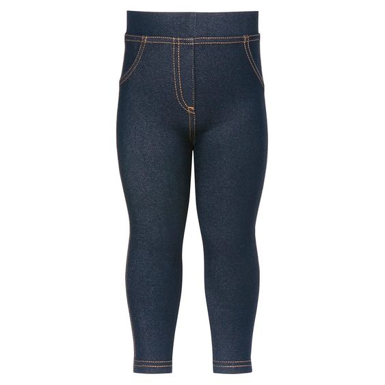 Playshoes Leggings Jeans-Optik - Blau - Gr. 62 / 68
