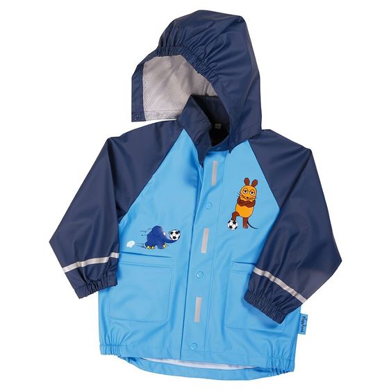 Playshoes Regen-Jacke Die Maus - Blau - Gr. 80