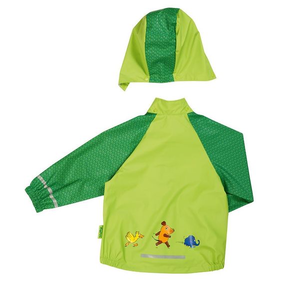 Playshoes Regen-Jacke Die Maus - Grün - Gr. 80