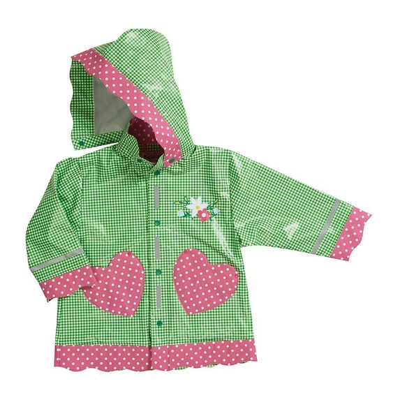 Playshoes Regen-Jacke Landhaus - Grün - Gr. 80