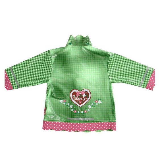 Playshoes Regen-Jacke Landhaus - Grün - Gr. 80