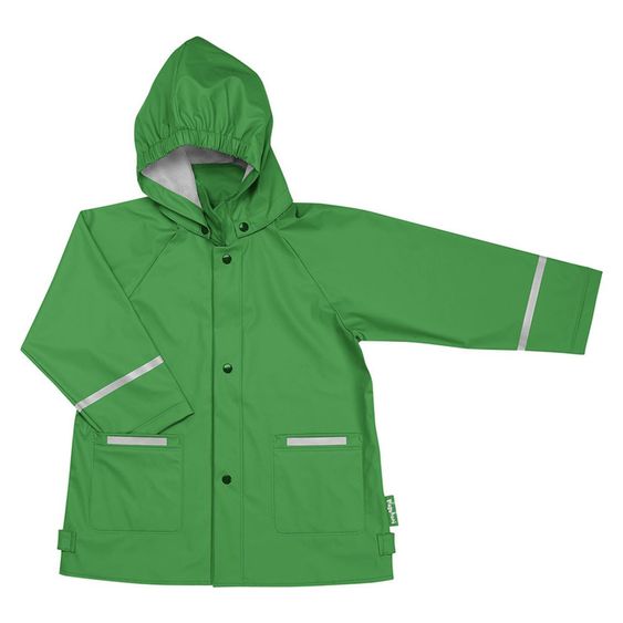 Playshoes Regen-Jacke mit Reflektoren - Grün - Gr. 80