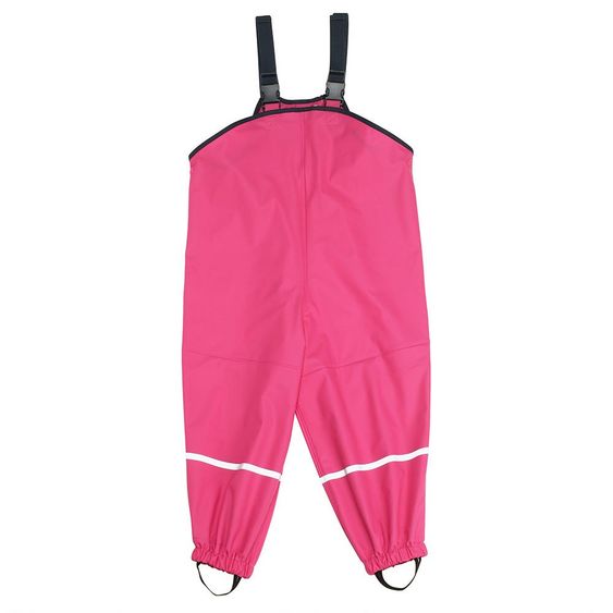 Playshoes Regen-Latzhose - Pink - Gr. 80