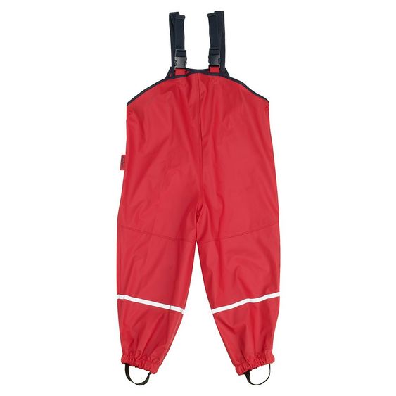 Playshoes Regen-Latzhose - Rot - Gr. 80