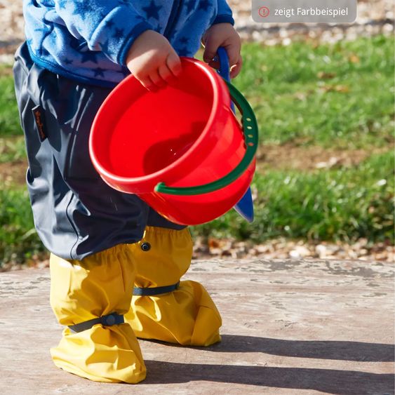 Playshoes Rain booties with fleece lining - Navy - Size M