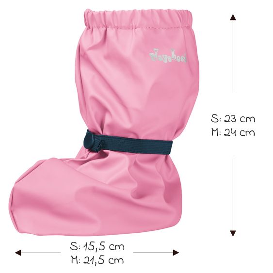 Playshoes Rain booties - Pink - Size S