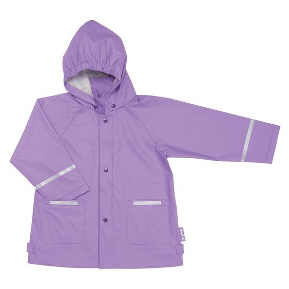 Playshoes Regenjacke mit Reflektoren - Flieder - Gr. 98