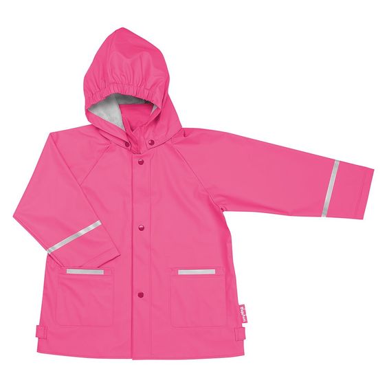 Playshoes Regenjacke mit Reflektoren - Pink - Gr. 98