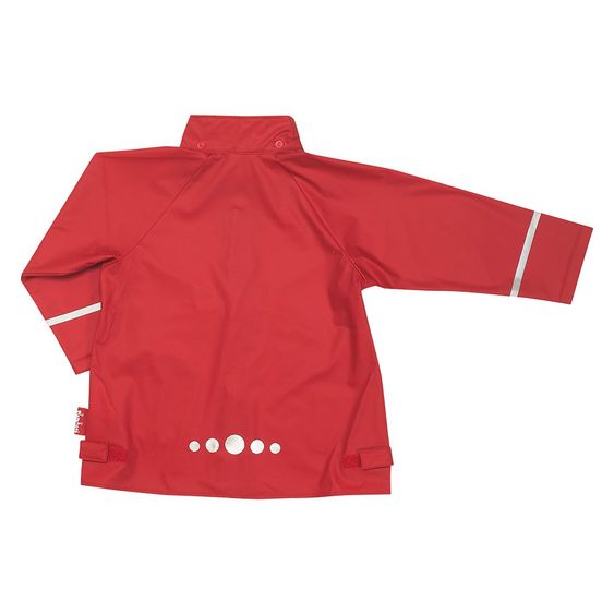 Playshoes Giacca antipioggia con catarifrangenti - Rosso - Taglia 86
