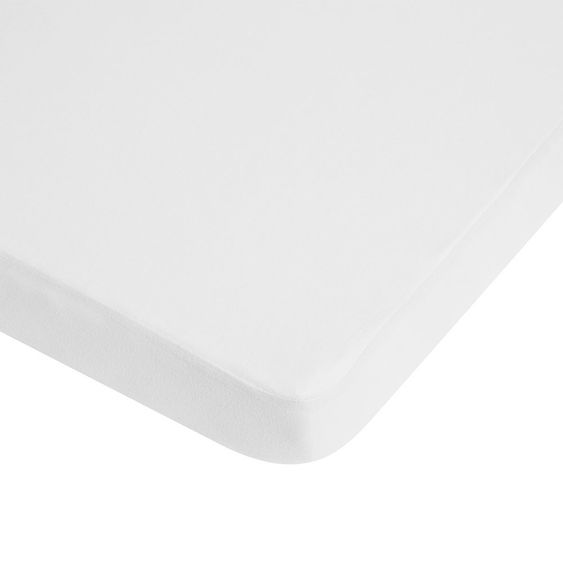 Playshoes Lenzuolo a pieghe impermeabile 40 x 70 cm - Bianco