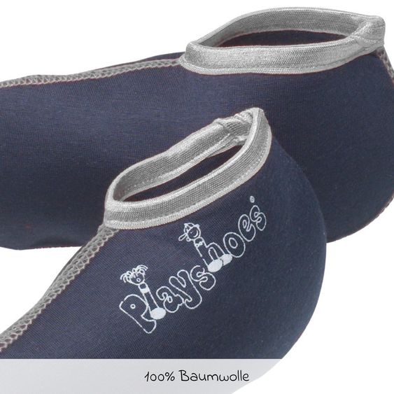 Playshoes Stiefelsocken - Marine - Gr. 20/21