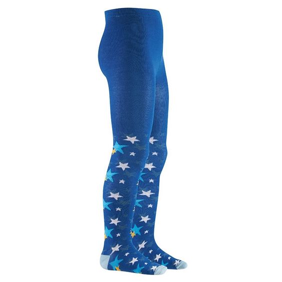Playshoes Strumpfhose Sterne - Blau - Gr. 50 / 56