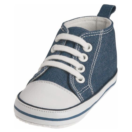 Playshoes Turnschuh - Jeansblau - Gr. 18