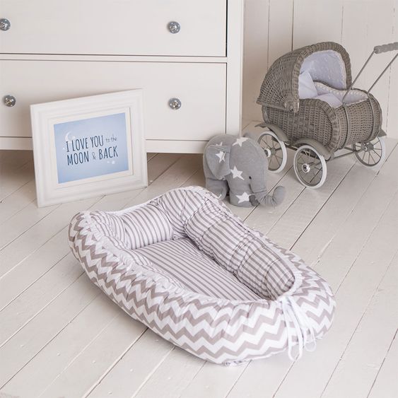 Puckdaddy Babynest - Chevron
