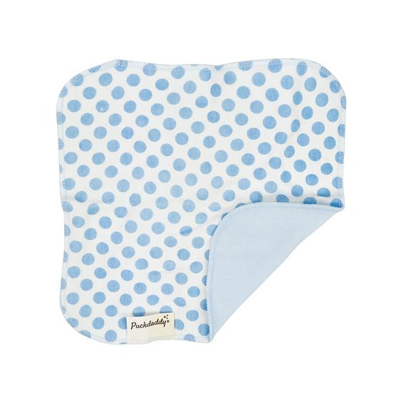 Puckdaddy Bio-Baumwolle Waschset - Sterne - Hellblau