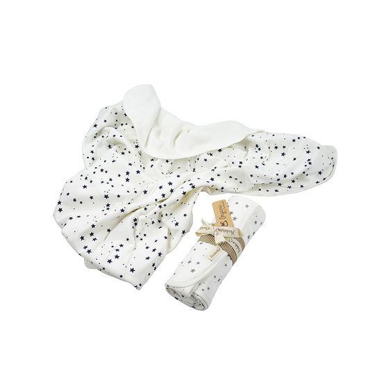 Puckdaddy Blanket set - Stars - Grey