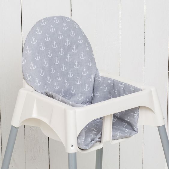 Puckdaddy Sitzkissen für Ikea Antilop Hochstuhl - Anker