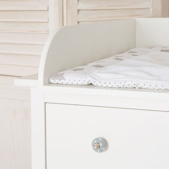 Puckdaddy Wickelaufsatz für IKEA Hemnes / Songesand Kommode 15 cm