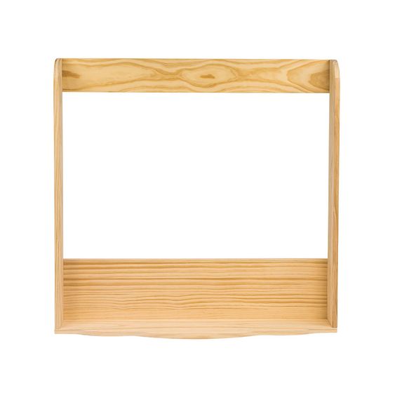 Puckdaddy Wickelaufsatz für IKEA Hemnes / Songesand Kommode - Wolke 7 - Naturholz