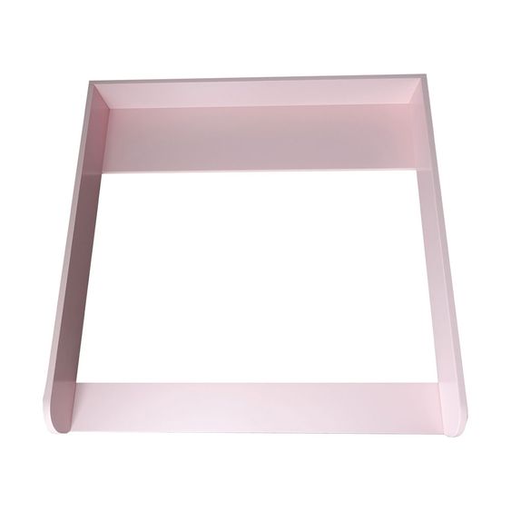 Puckdaddy Wickelaufsatz - für Ikea Hemnes / Songesand - Rund - Rosa