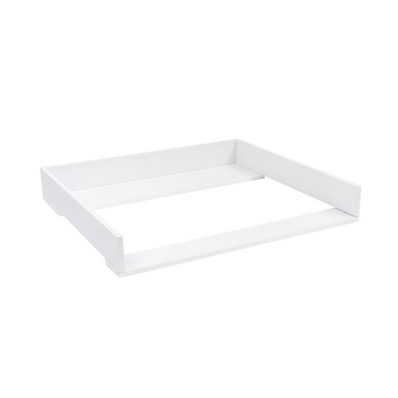 Puckdaddy Wickelaufsatz für IKEA Malm Kommode - Basic - Weiß