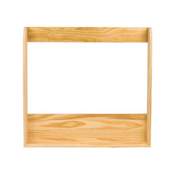 Puckdaddy Wickelaufsatz für IKEA Malm Kommode - Naturholz