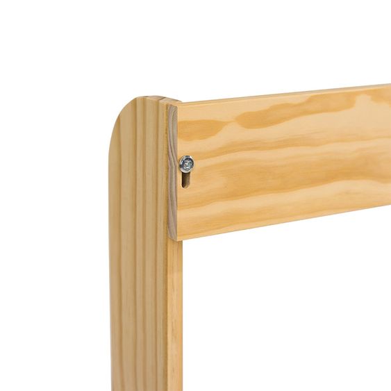 Puckdaddy Wickelaufsatz für IKEA Malm Kommode - Naturholz