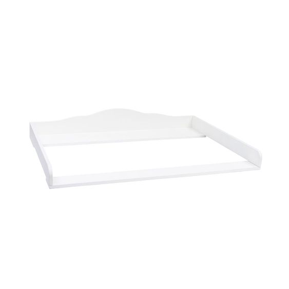 Puckdaddy Wickelaufsatz für IKEA Malm Kommode - Wolke 4 - Weiß