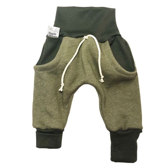 Puschl deluxe Baby Pumphose - Grün - Gr. 50/56