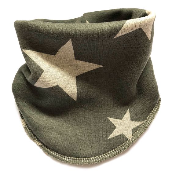 Puschl deluxe Loop mitwachsend - Sterne-Khaki