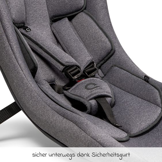 Qeridoo Infant car seat Gen 2 for Qeridoo Bike Trailer - Grey
